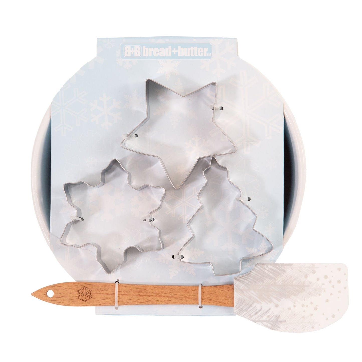 NNEDSZ Bread and Butter Electroplate Tree Mini Mix Bowl Set - Silver