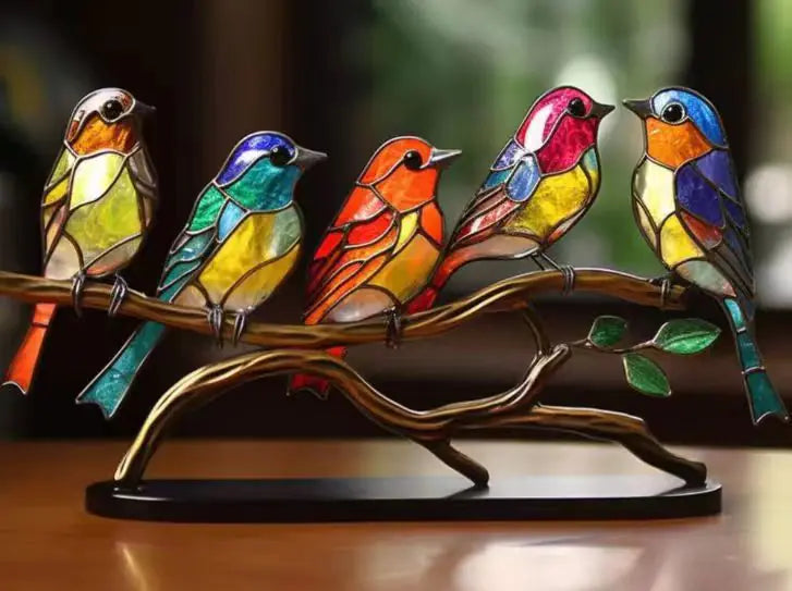 Bird Series Alloy Home Decor Figurines